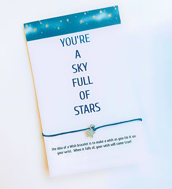 Stars Bf Wish Bracelet Sky Blue